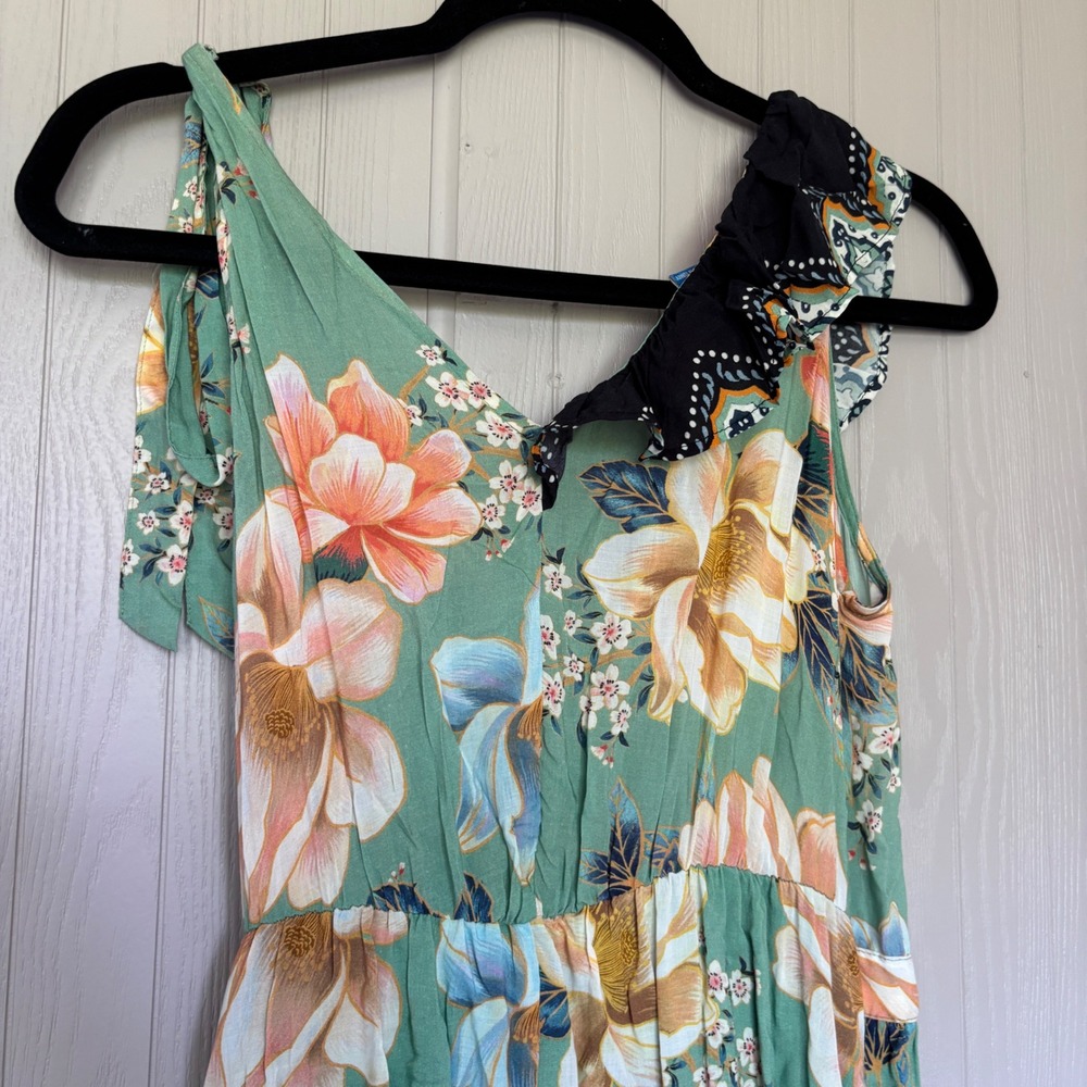 Anthropology Farm Rio Floral Print Monica Wrap Dress size XS - Picture 11 of 16